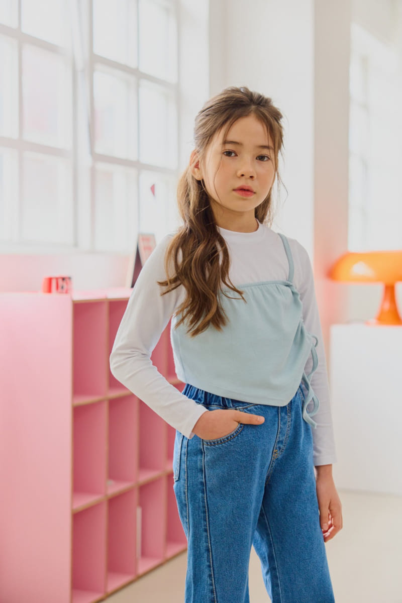Dore Dore - Korean Children Fashion - #childofig - String Bustier - 9