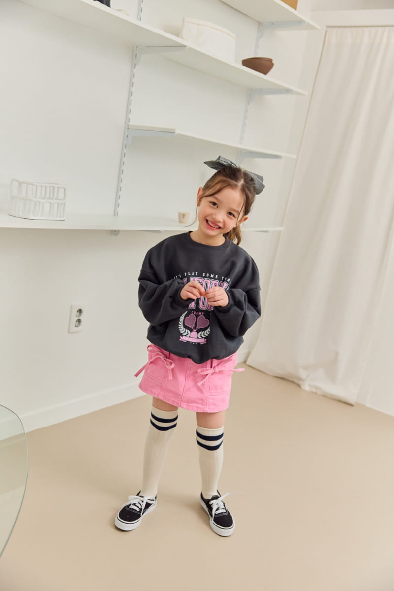 Dore Dore - Korean Children Fashion - #childrensboutique - Kelly Hear Sweatshirt - 9