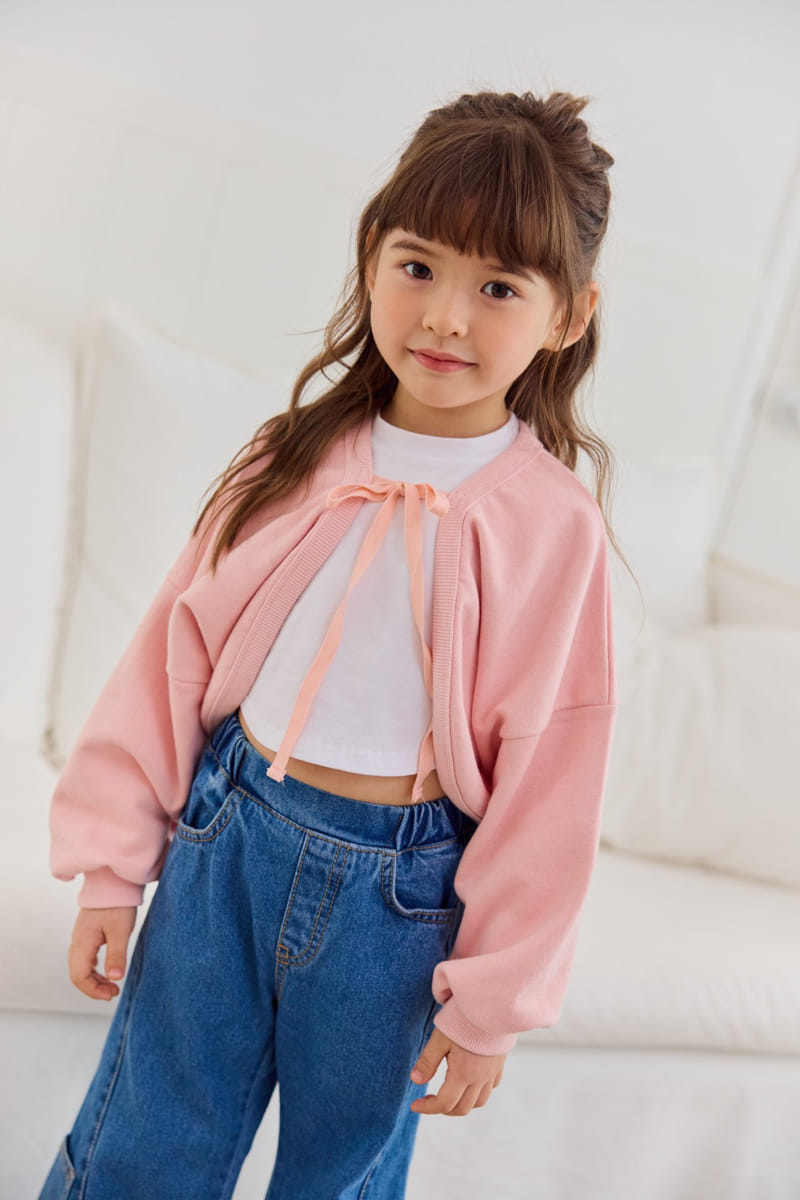 Dore Dore - Korean Children Fashion - #designkidswear - Tie Bolero 