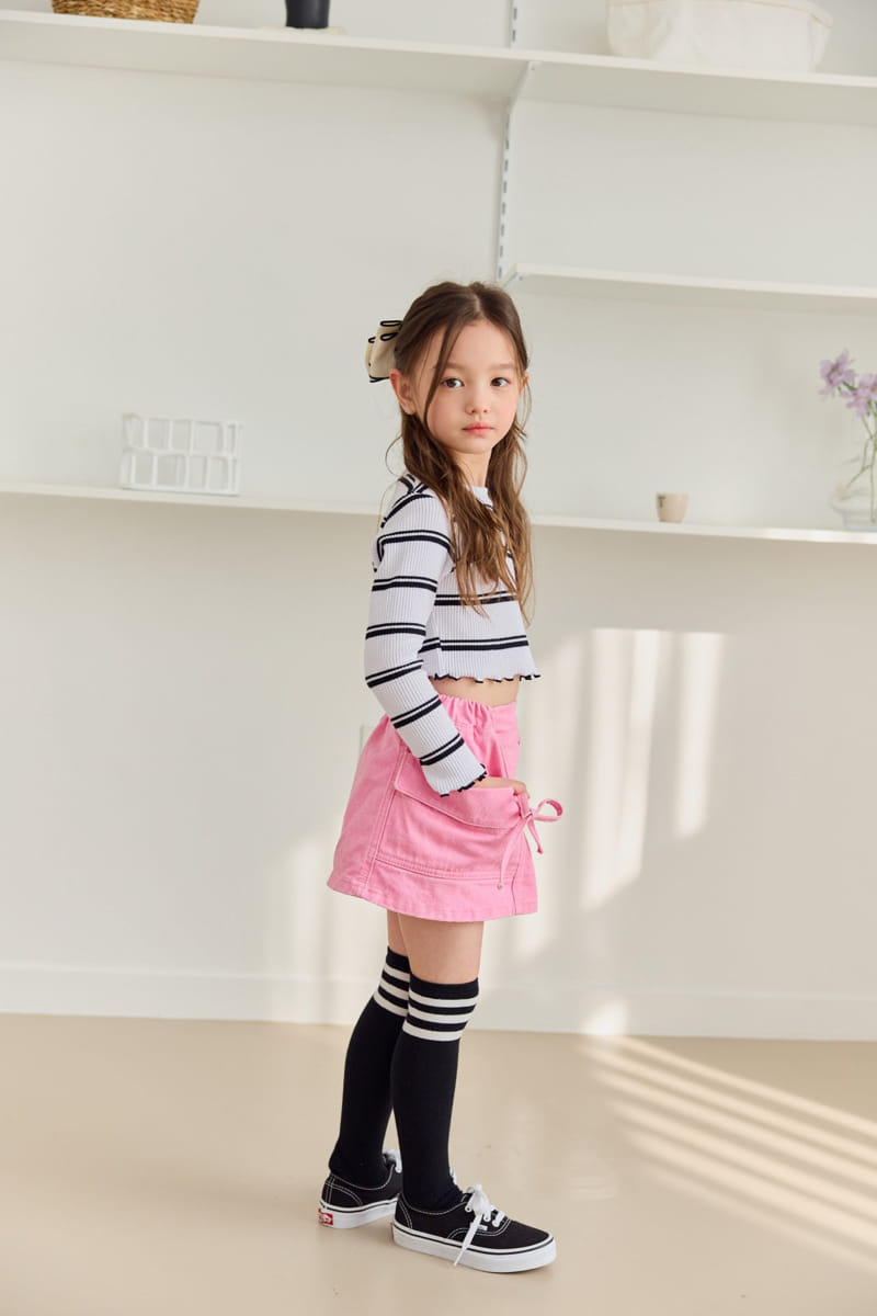 Dore Dore - Korean Children Fashion - #discoveringself - Love Me Crop Tee - 5