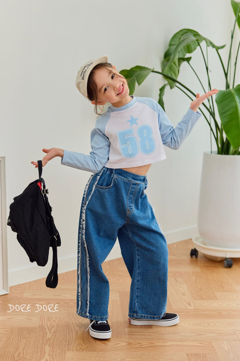 Dore Dore - Korean Children Fashion - #discoveringself - Star Crop Tee - 4