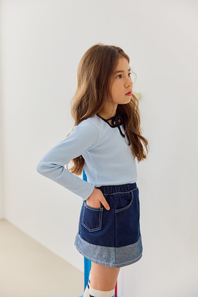 Dore Dore - Korean Children Fashion - #fashionkids - Color Mini Skirt Pants - 3
