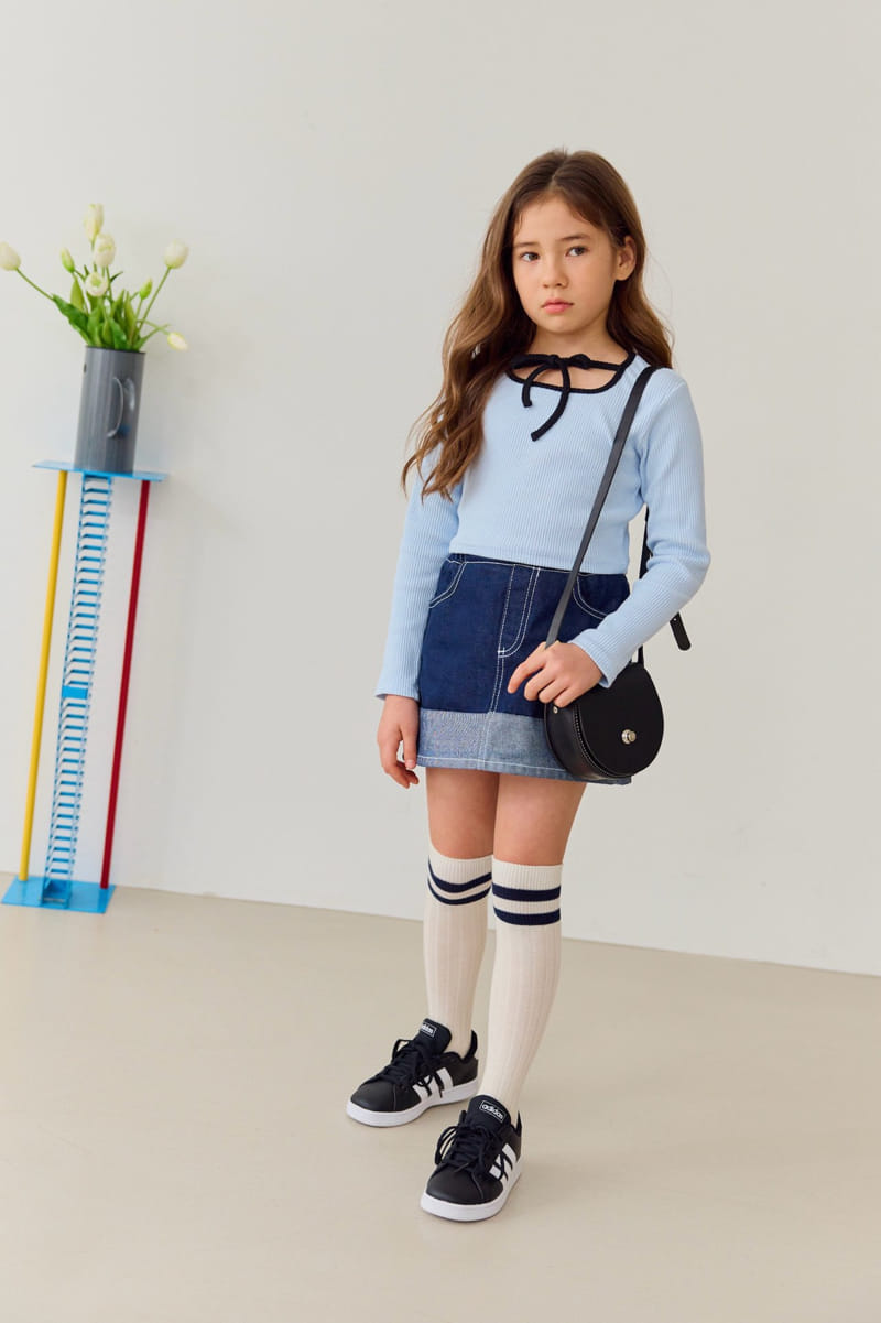 Dore Dore - Korean Children Fashion - #fashionkids - Color Mini Skirt Pants - 4
