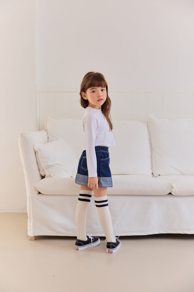 Dore Dore - Korean Children Fashion - #kidsstore - Crop Layered Tee