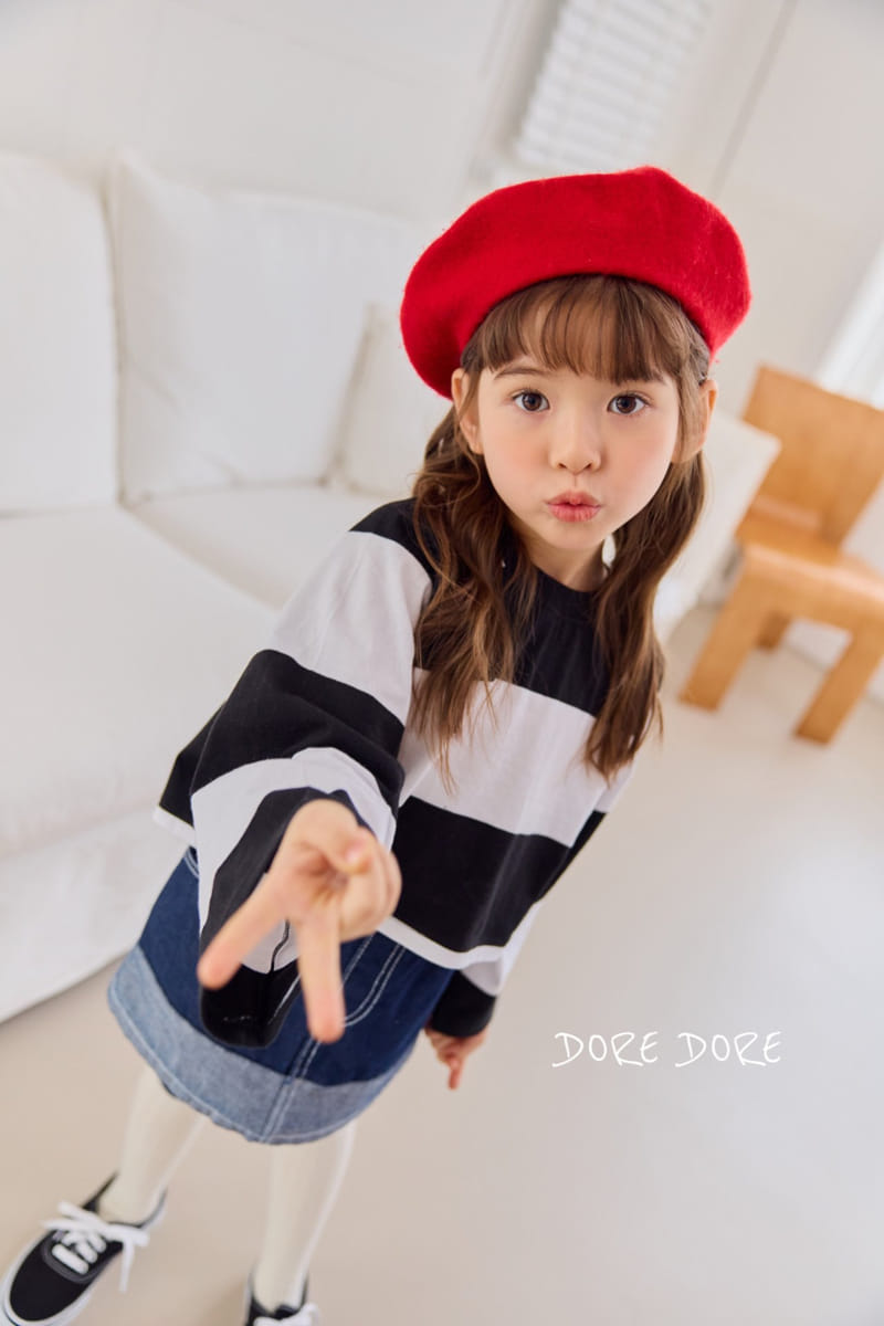 Dore Dore - Korean Children Fashion - #kidzfashiontrend - Color Mini Skirt Pants - 6