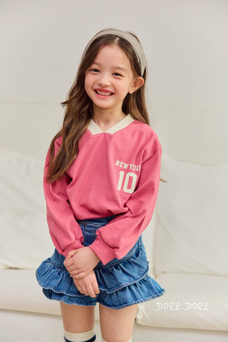 Dore Dore - Korean Children Fashion - #kidzfashiontrend - Newyork 10 V Tee