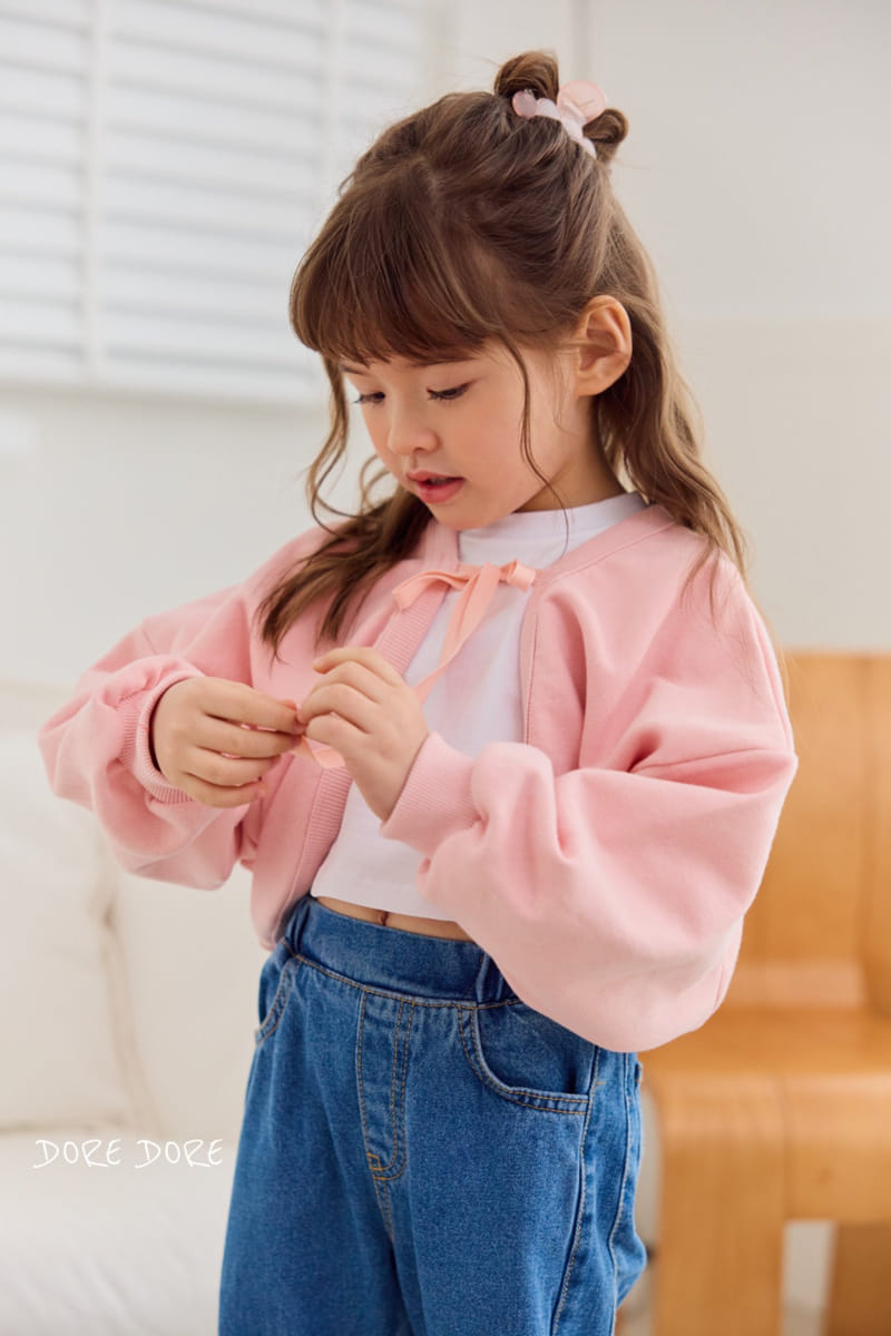 Dore Dore - Korean Children Fashion - #littlefashionista - Tie Bolero  - 8