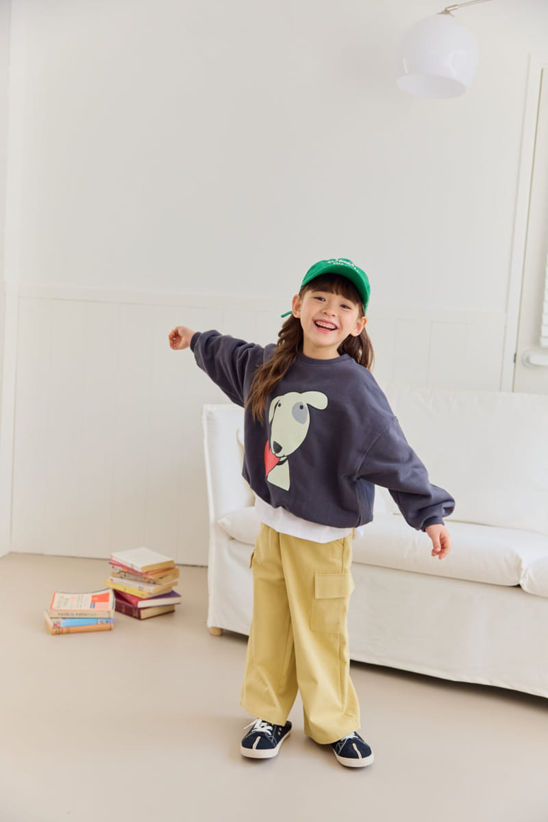 Dore Dore - Korean Children Fashion - #littlefashionista - Ball Terrier Sweatshirt - 2