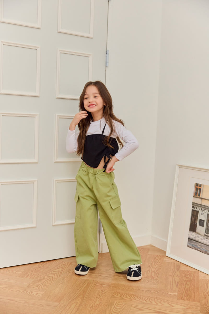 Dore Dore - Korean Children Fashion - #magicofchildhood - String Bustier - 3