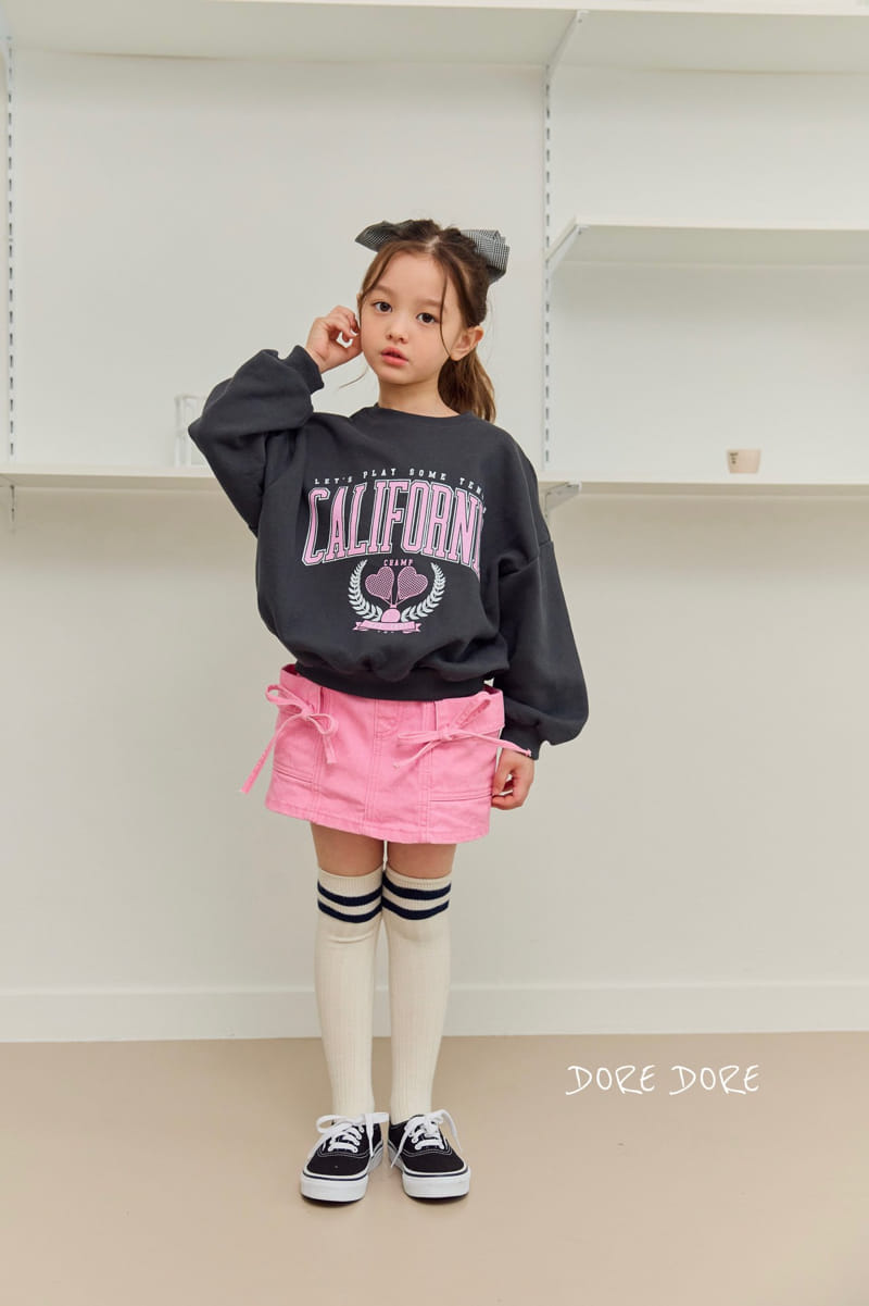 Dore Dore - Korean Children Fashion - #minifashionista - Kelly Hear Sweatshirt - 5