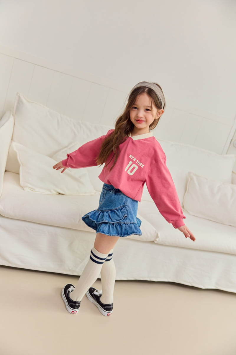 Dore Dore - Korean Children Fashion - #minifashionista - Newyork 10 V Tee - 5