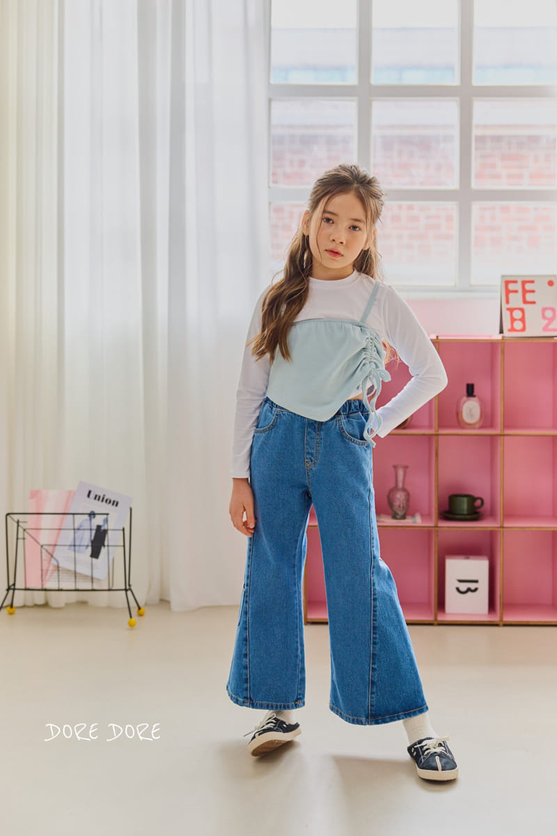 Dore Dore - Korean Children Fashion - #prettylittlegirls - String Bustier - 5
