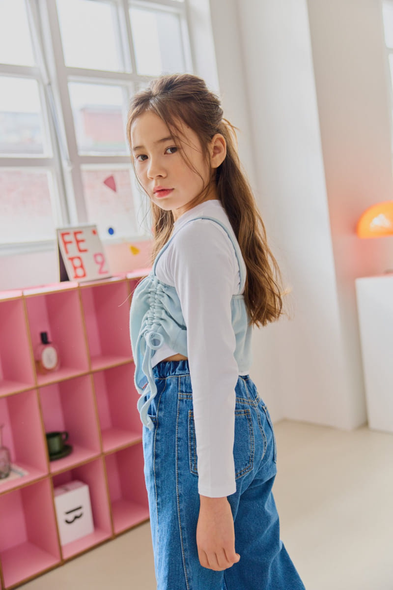 Dore Dore - Korean Children Fashion - #stylishchildhood - String Bustier - 8