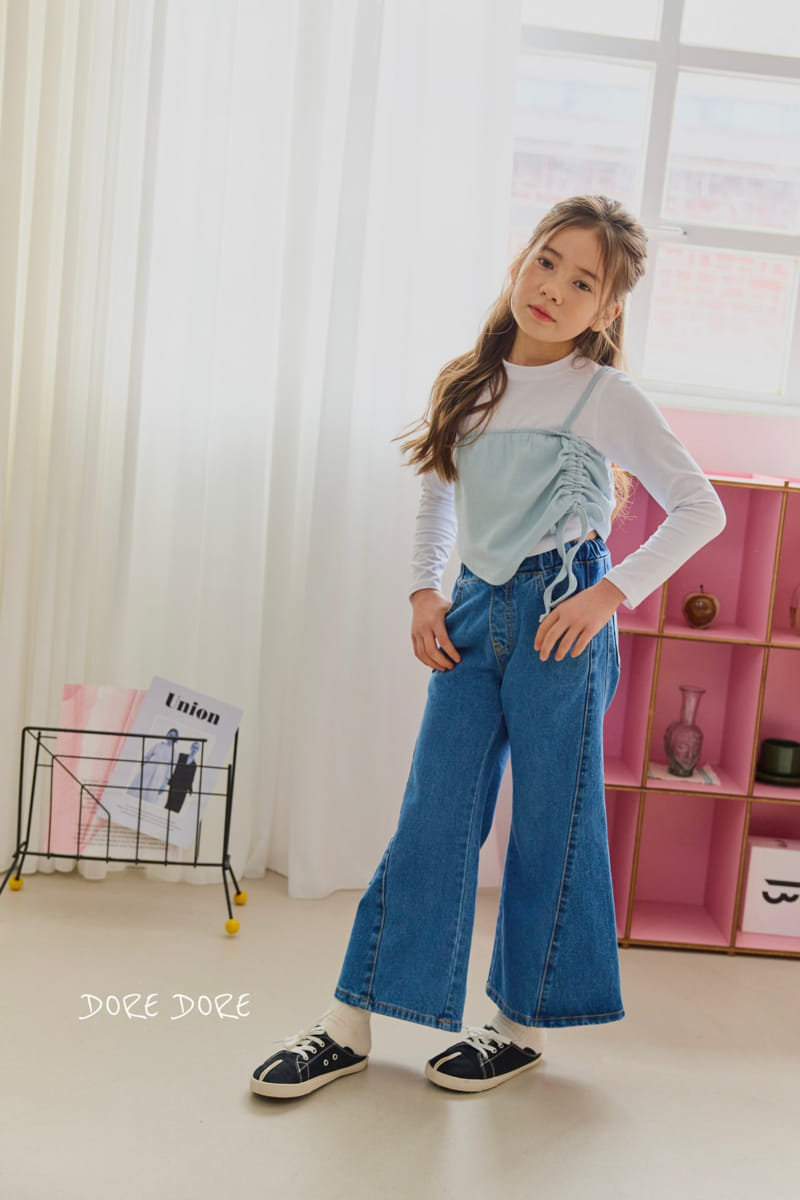 Dore Dore - Korean Children Fashion - #todddlerfashion - String Bustier - 6
