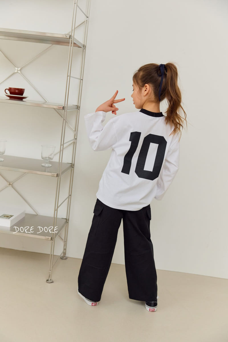 Dore Dore - Korean Children Fashion - #toddlerclothing - Newyork 10 V Tee - 8
