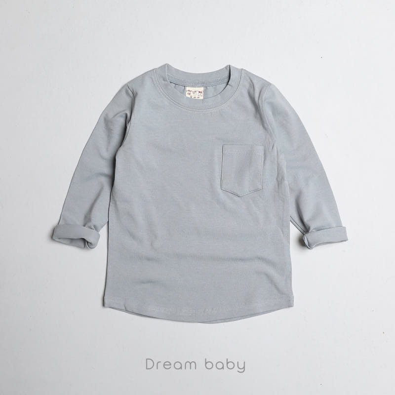 Dream Baby - Korean Children Fashion - #Kfashion4kids - Tight Pocket Tee - 3