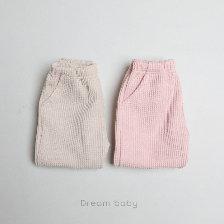 Dream Baby - Korean Children Fashion - #childofig - Waffle Jogger Pants - 2