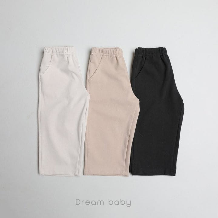 Dream Baby - Korean Children Fashion - #childofig - Solid Wide Pants