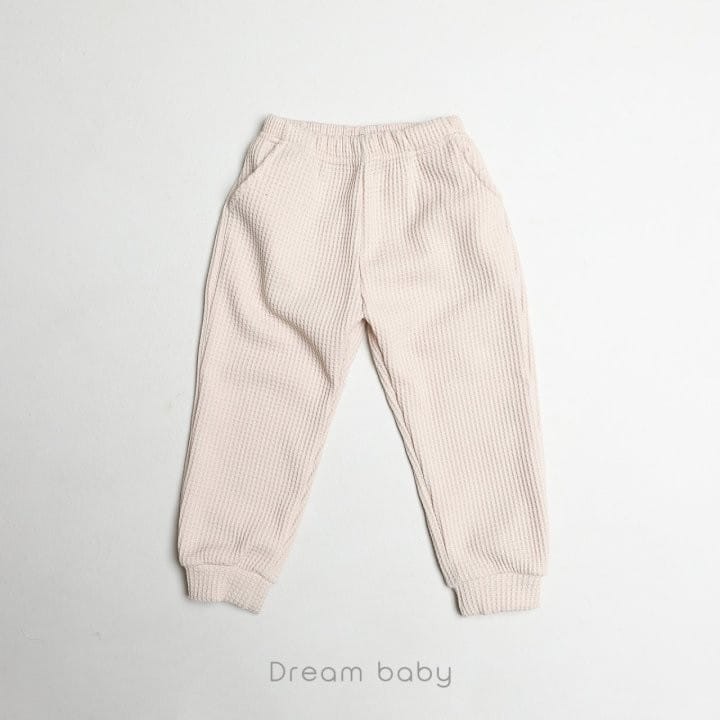 Dream Baby - Korean Children Fashion - #childrensboutique - Waffle Jogger Pants - 3