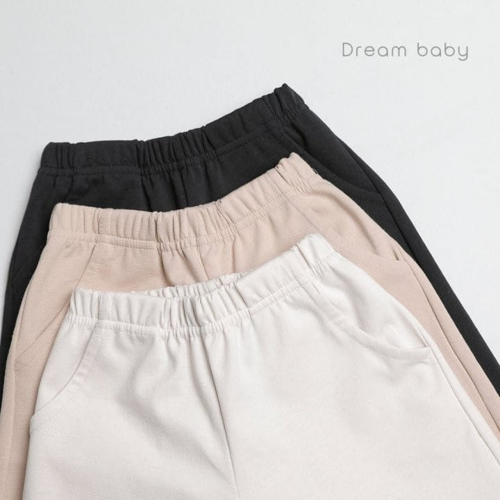 Dream Baby - Korean Children Fashion - #childrensboutique - Solid Wide Pants - 2