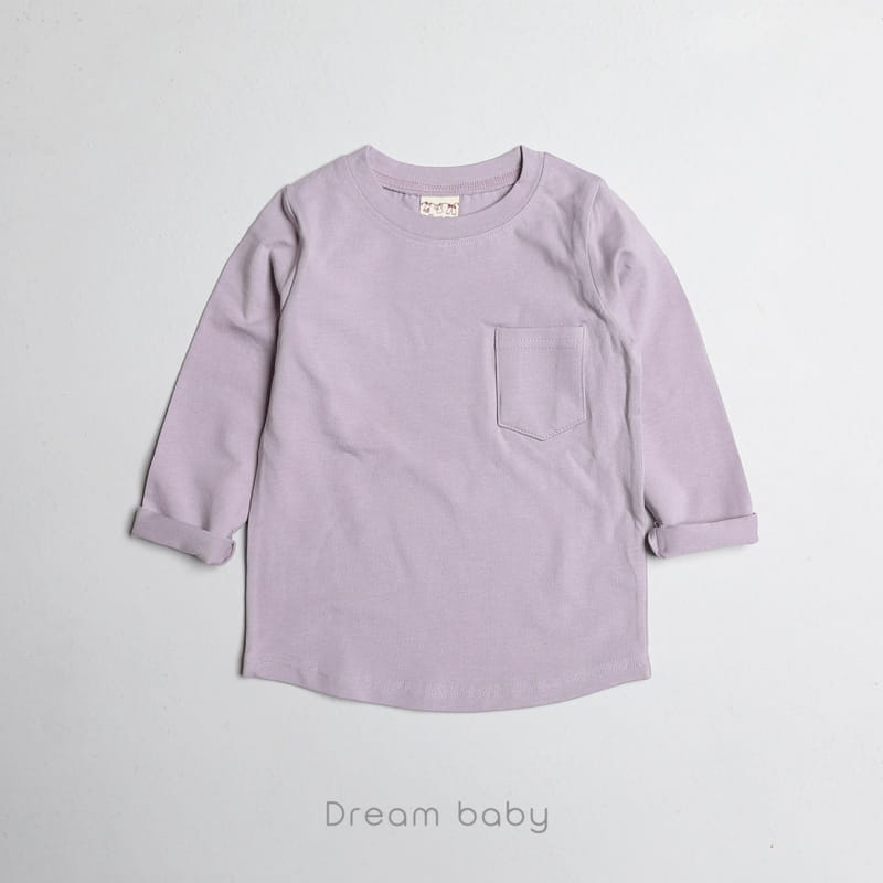 Dream Baby - Korean Children Fashion - #Kfashion4kids - Tight Pocket Tee - 4
