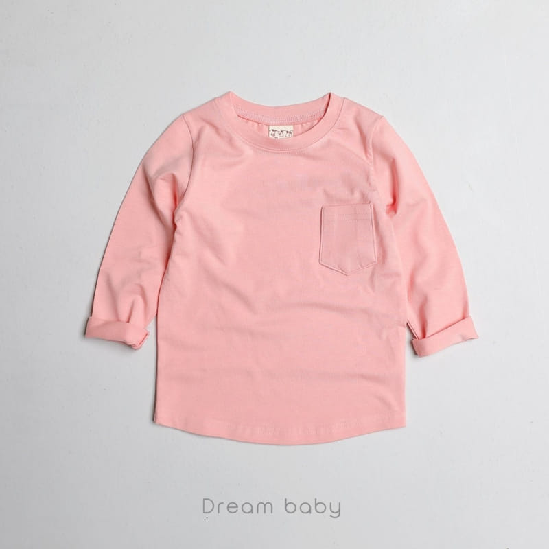 Dream Baby - Korean Children Fashion - #todddlerfashion - Tight Pocket Tee - 8