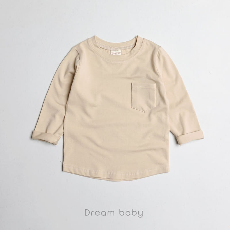 Dream Baby - Korean Children Fashion - #toddlerclothing - Tight Pocket Tee - 9