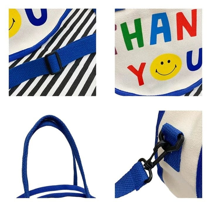 Dudie - Korean Children Fashion - #fashionkids - Thank You Mini Bag - 5
