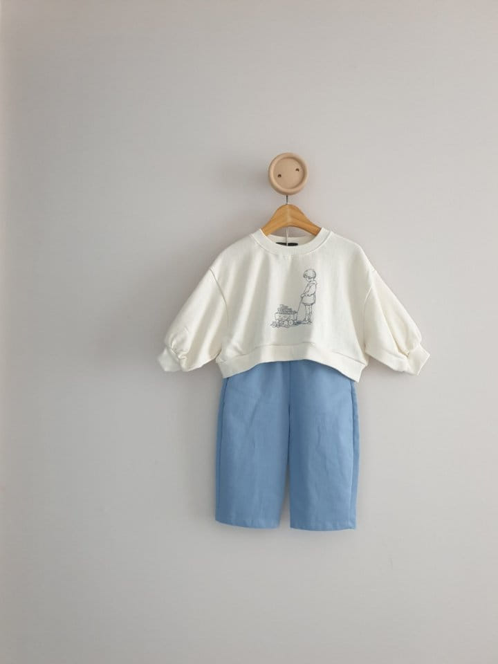 Eclair - Korean Children Fashion - #kidsshorts - Toy Sweatshirt - 5