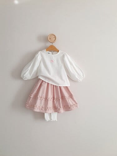 Eclair - Korean Children Fashion - #littlefashionista - Bloom Skirt - 6