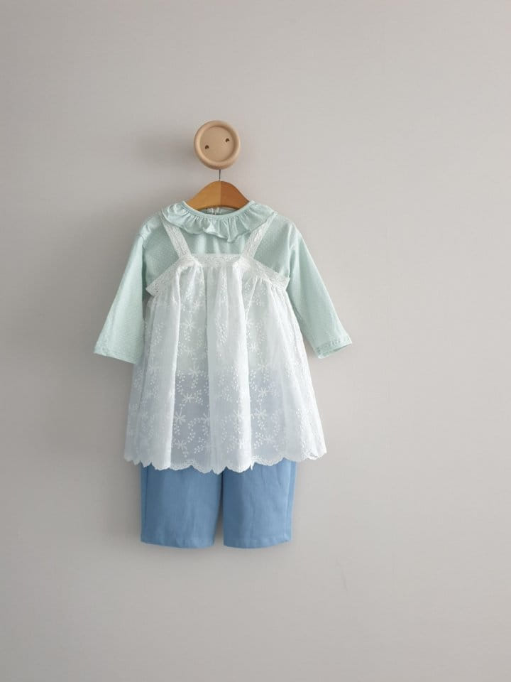 Eclair - Korean Children Fashion - #toddlerclothing - Dot Tee - 10
