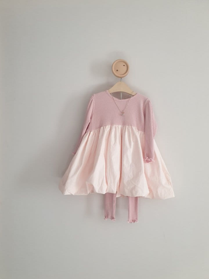 Eclair - Korean Children Fashion - #toddlerclothing - Cream One-Pice - 3