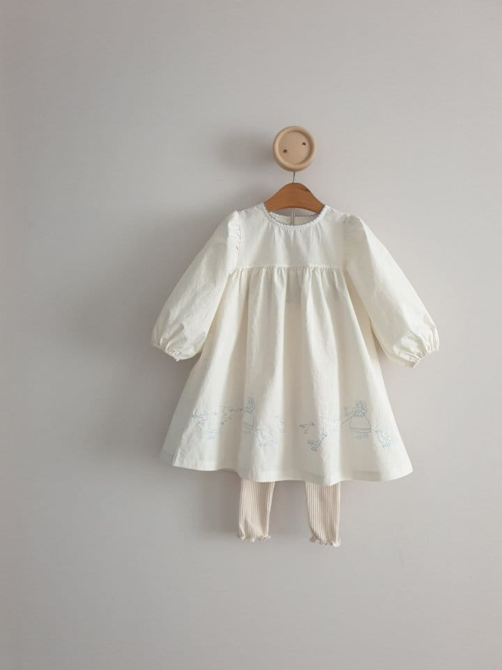 Eclair - Korean Children Fashion - #toddlerclothing - Ez Leggings  - 2