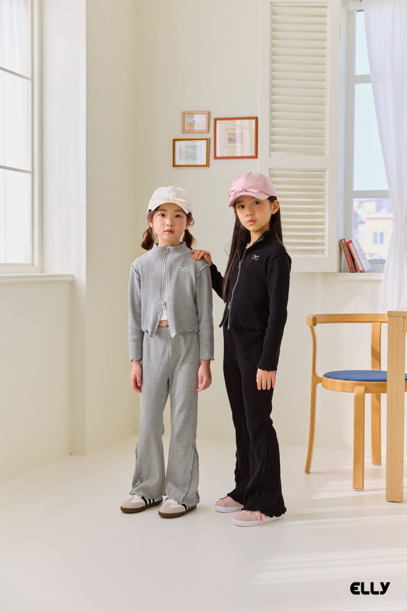 Ellymolly - Korean Children Fashion - #Kfashion4kids - Side Slit Boots Cut Pants - 8