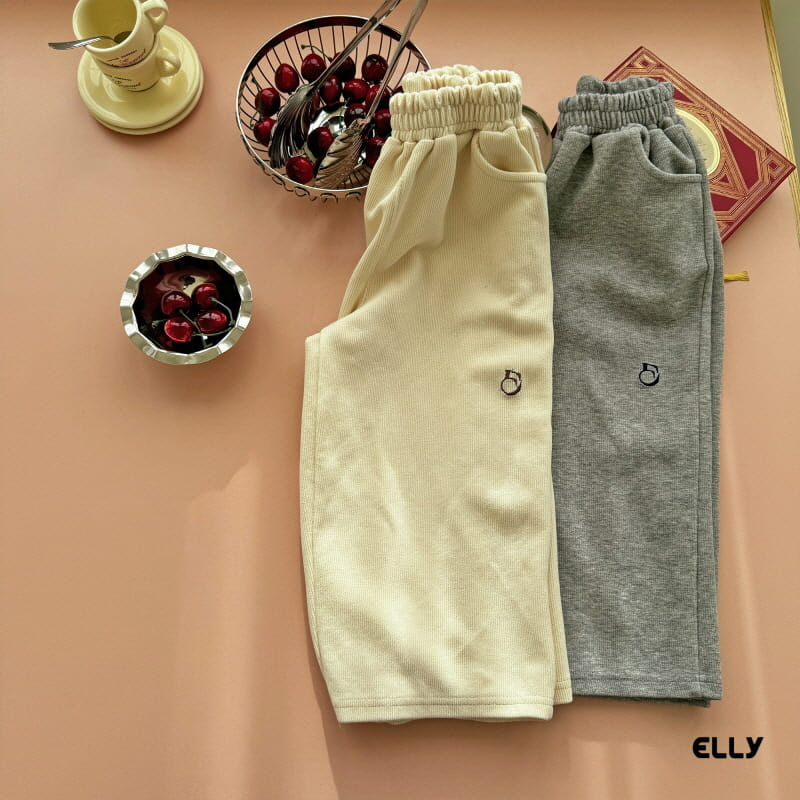 Ellymolly - Korean Children Fashion - #Kfashion4kids - Initials Wide Pants - 7