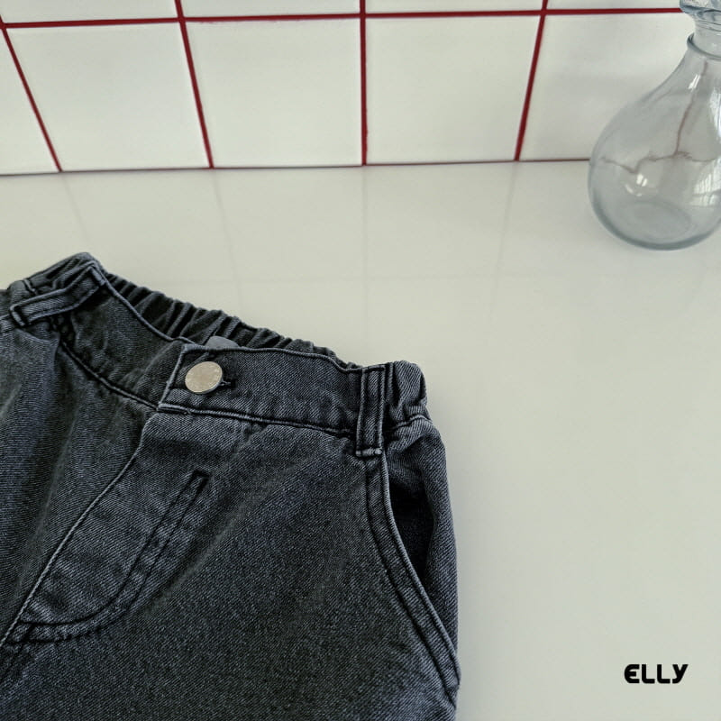 Ellymolly - Korean Children Fashion - #Kfashion4kids - Slit Roll Up Denim Pants - 3