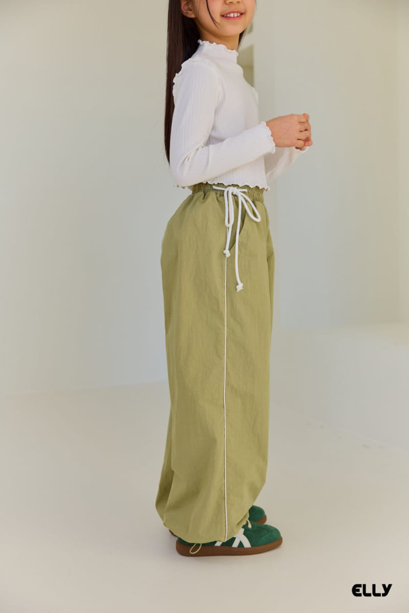 Ellymolly - Korean Children Fashion - #childofig - Side Ribbon String Pants - 9