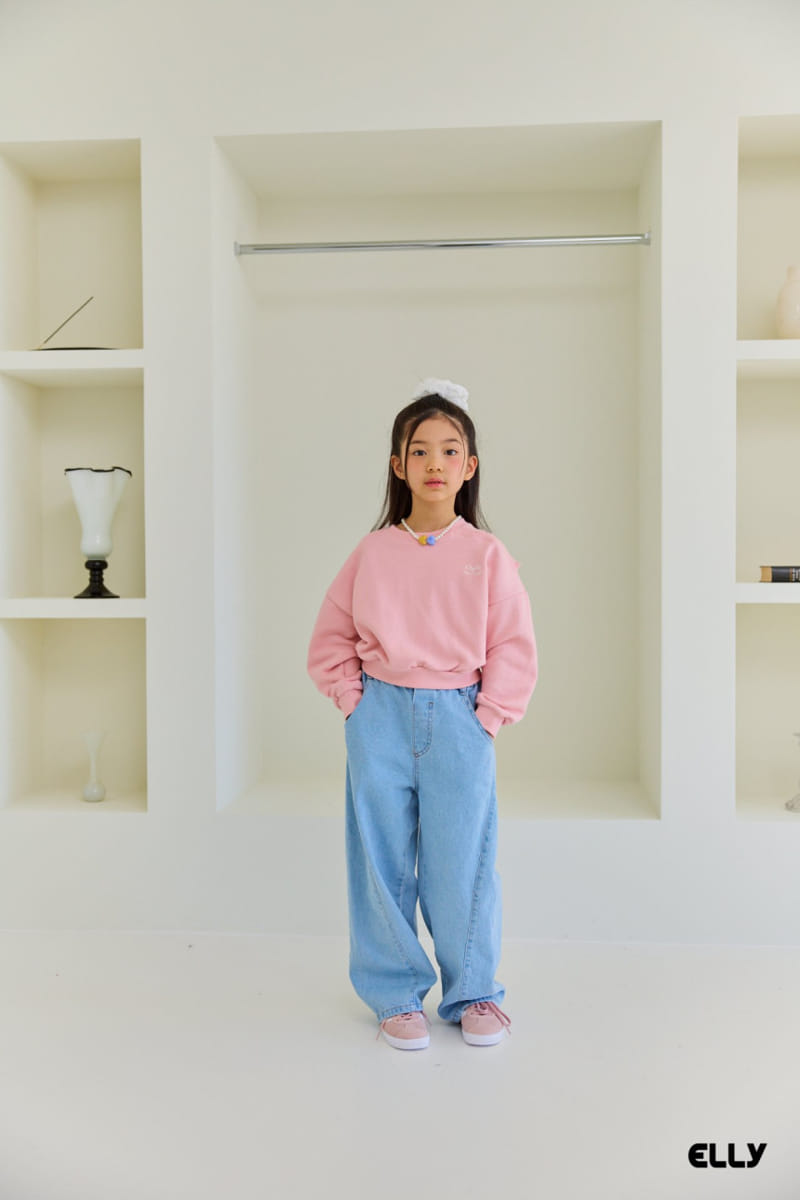 Ellymolly - Korean Children Fashion - #childofig - Curve Denim Pants - 9