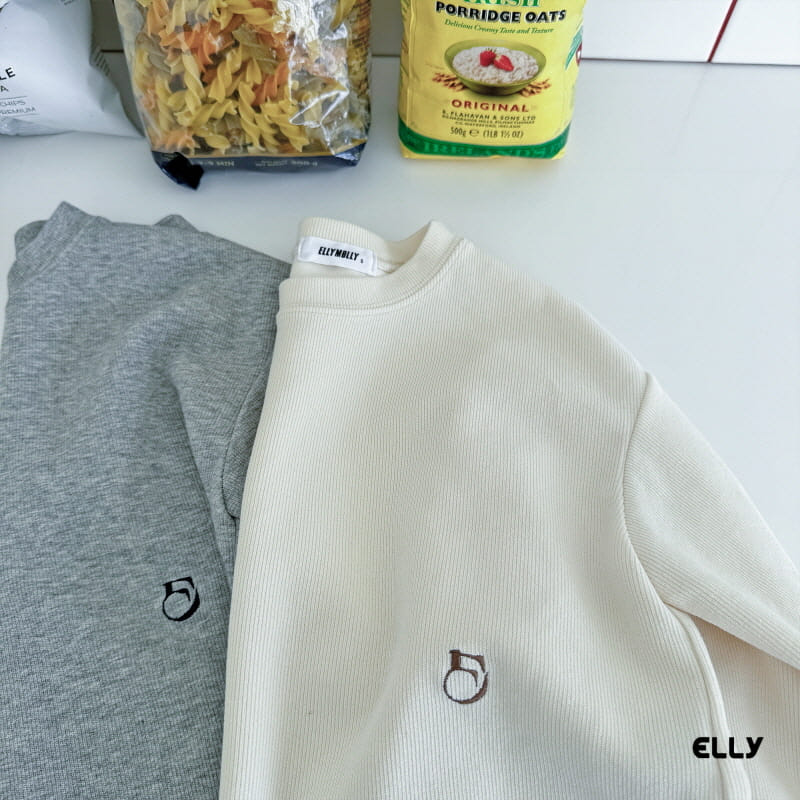 Ellymolly - Korean Children Fashion - #childofig - Initials Slit Tee - 7