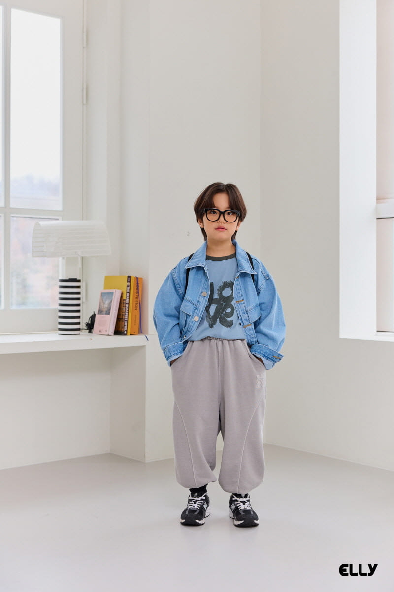 Ellymolly - Korean Children Fashion - #childofig - Wolf Dyeing Jogger Pants - 10