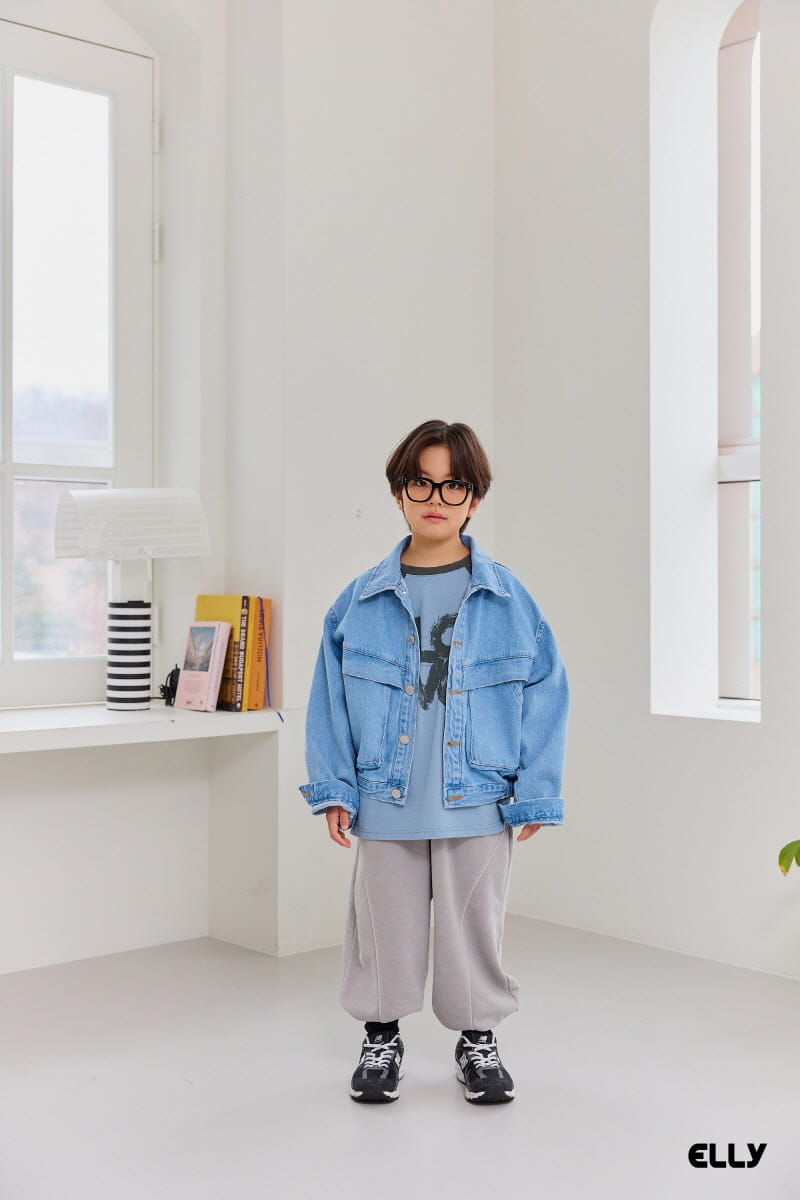 Ellymolly - Korean Children Fashion - #childofig - Wolf Dyeing Jogger Pants - 9