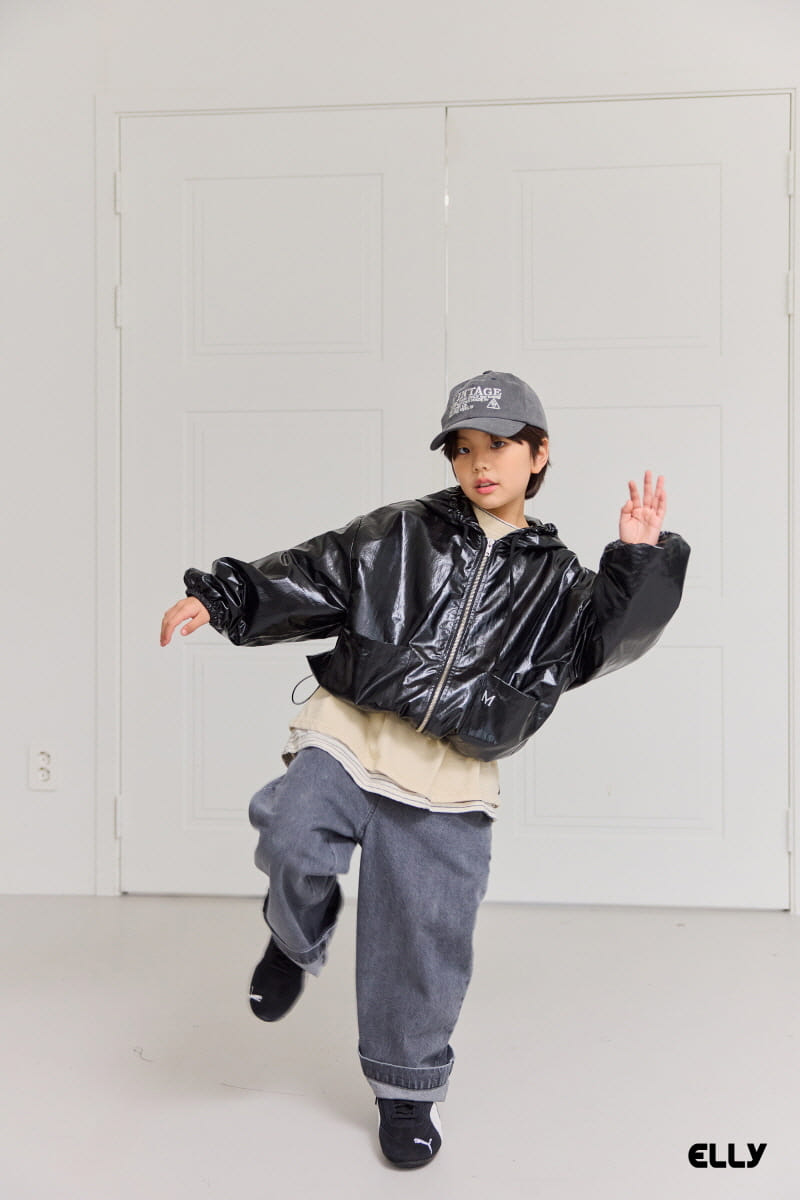 Ellymolly - Korean Children Fashion - #childofig - Slit Roll Up Denim Pants - 9