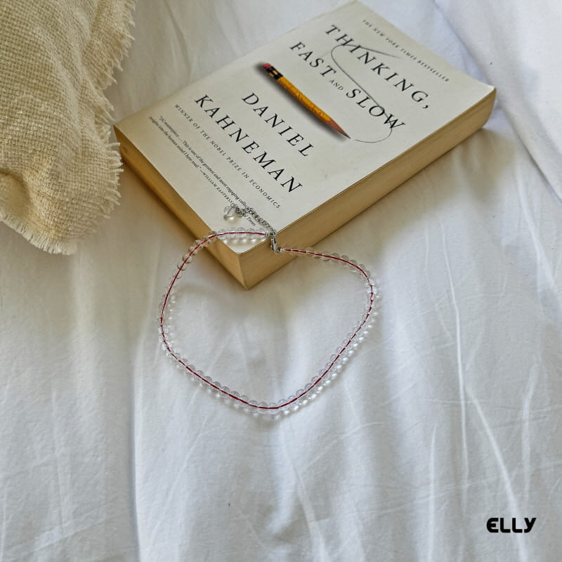 Ellymolly - Korean Children Fashion - #childofig - Clear Bead Necklace - 5