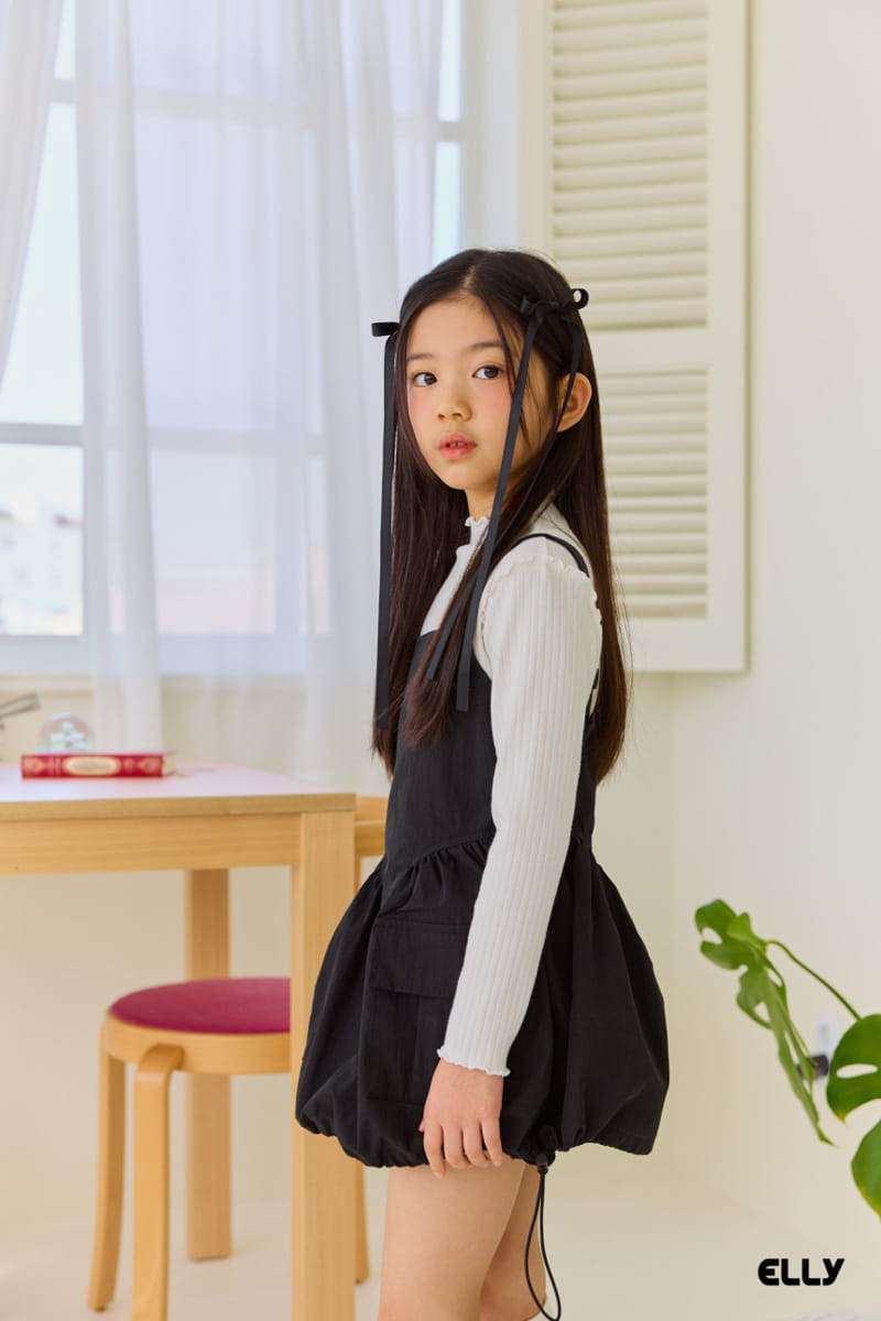 Ellymolly - Korean Children Fashion - #childrensboutique - Big Pocket Balloon One-Piece - 7