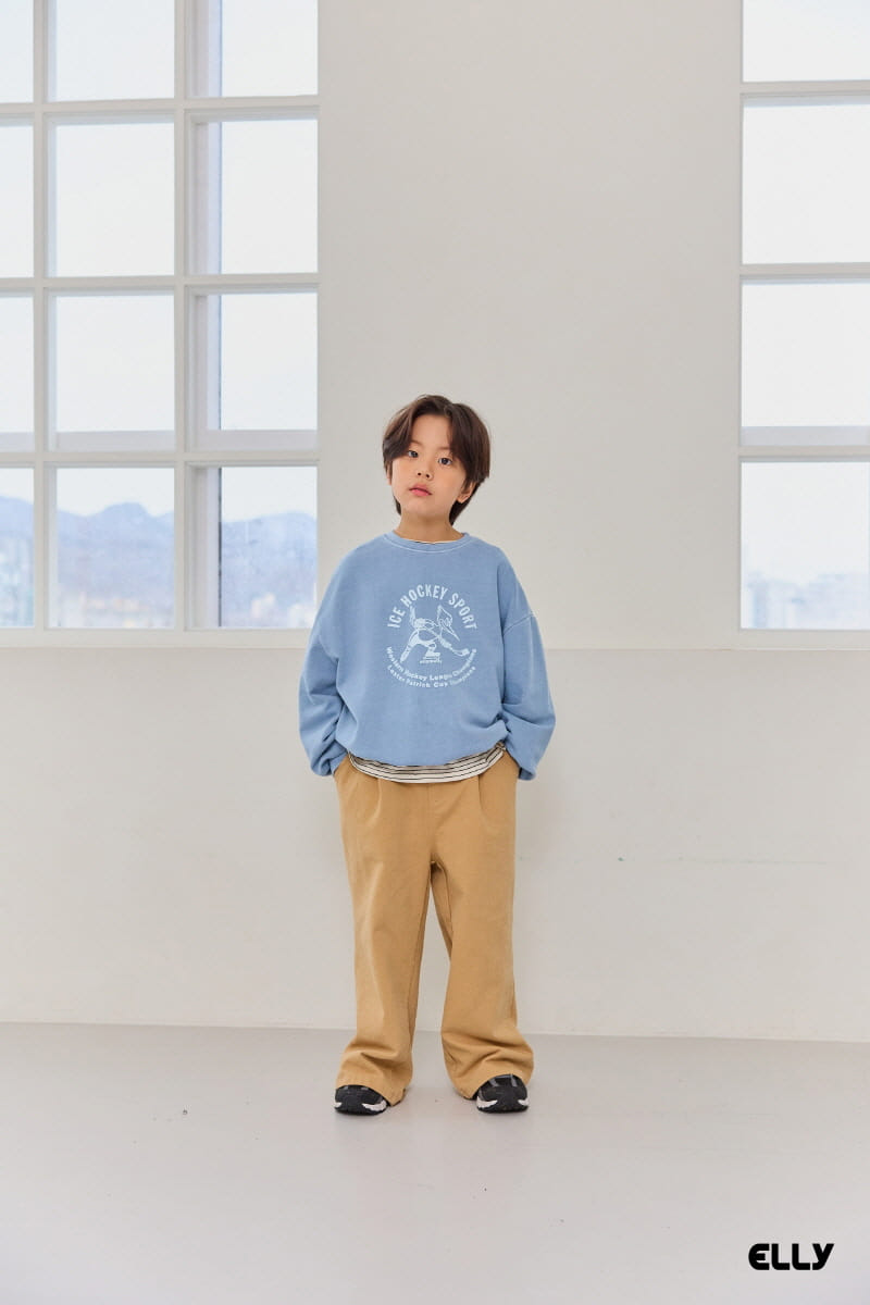 Ellymolly - Korean Children Fashion - #childrensboutique - Ice Hockey Dyeing Sweatshirt - 9