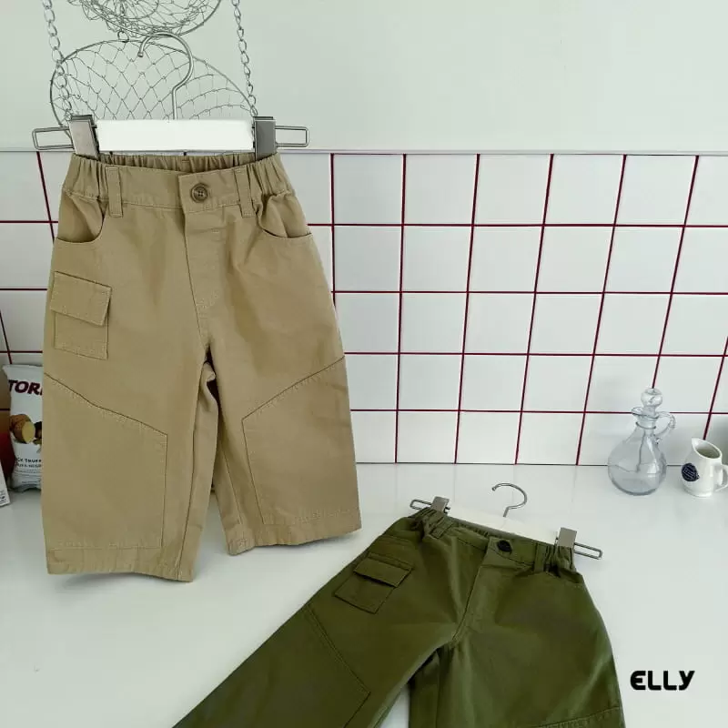 Ellymolly - Korean Children Fashion - #childrensboutique - Mini Pocket Abang Pants