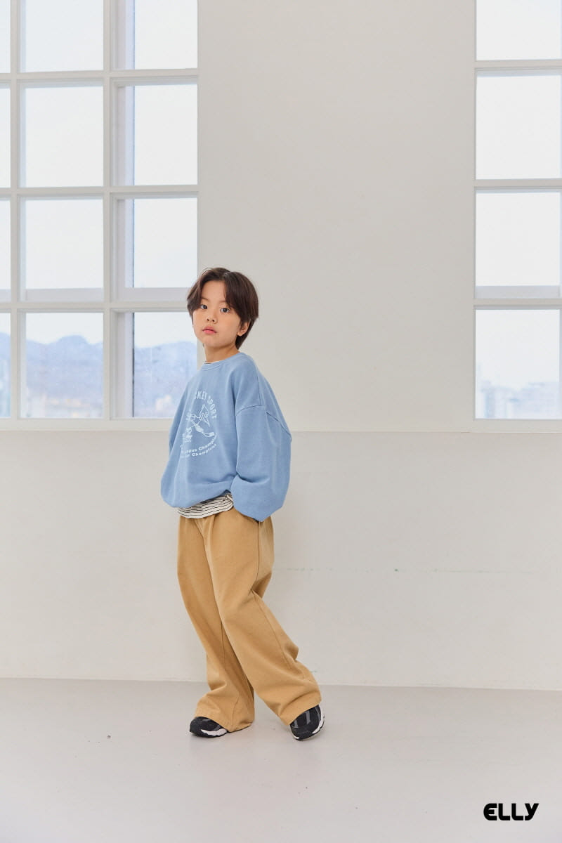 Ellymolly - Korean Children Fashion - #designkidswear - Ice Hockey Dyeing Sweatshirt - 10