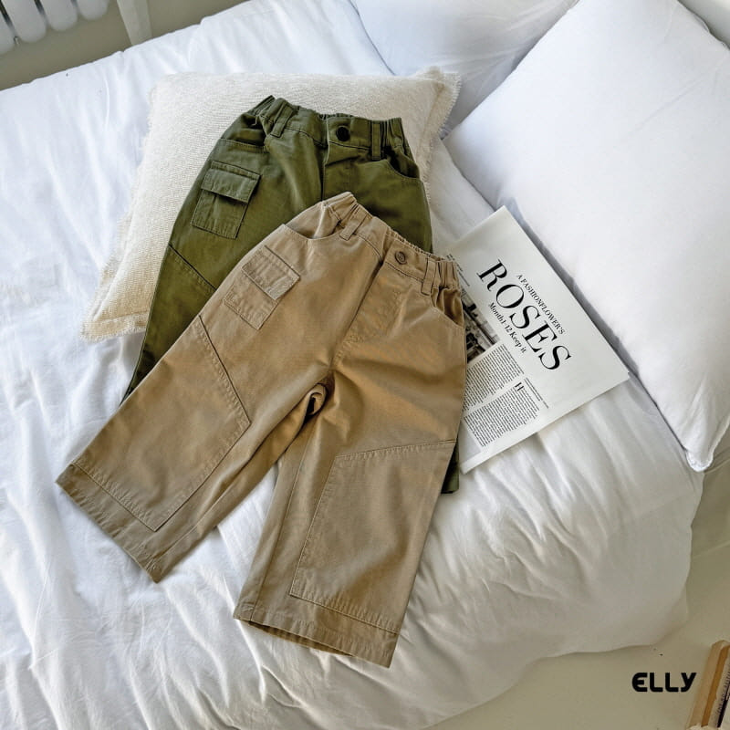 Ellymolly - Korean Children Fashion - #designkidswear - Mini Pocket Abang Pants - 2