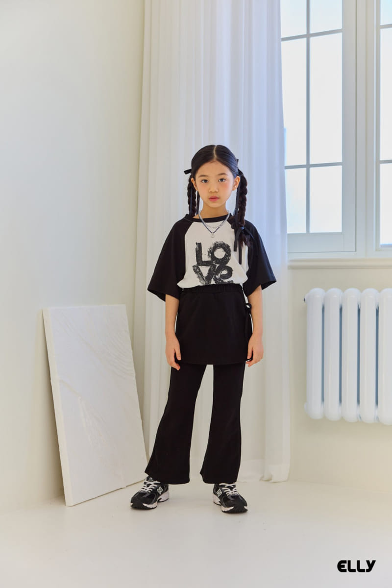 Ellymolly - Korean Children Fashion - #fashionkids - Color Love Raglan Tee - 5