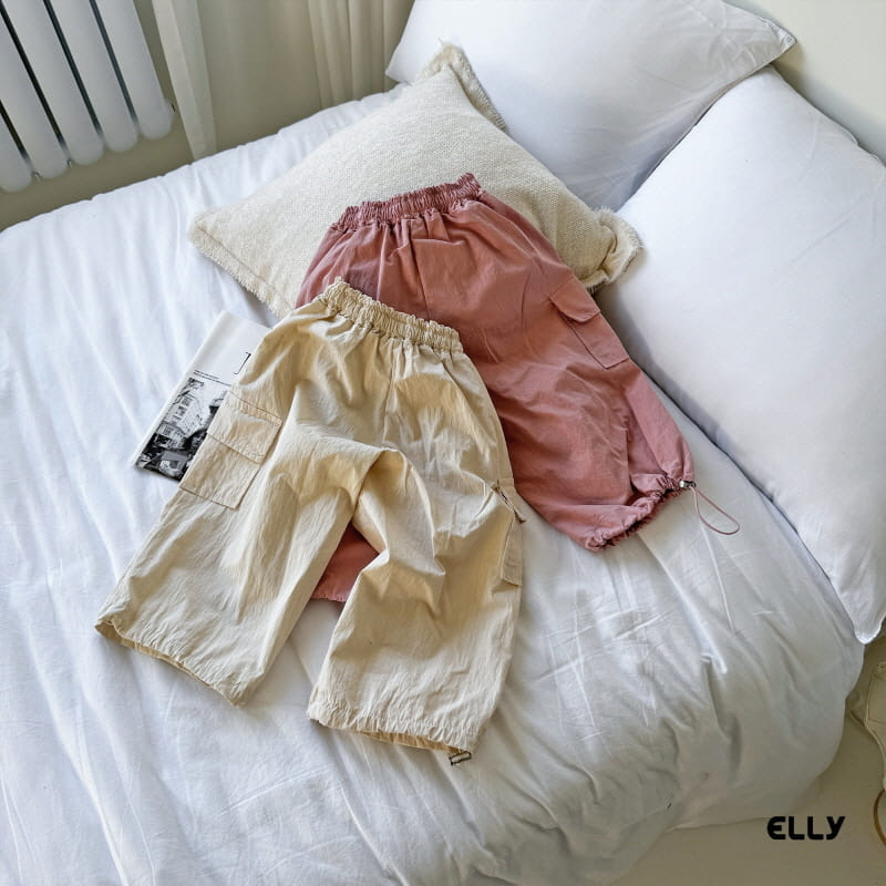 Ellymolly - Korean Children Fashion - #fashionkids - Wa Sha Cargo String Pants